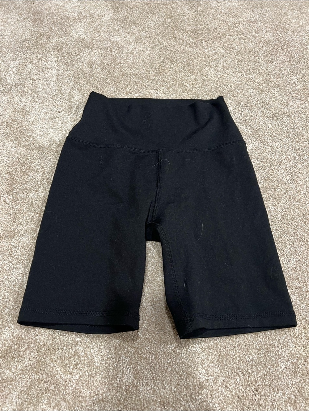 wild fable Black High-Rise Bike Shorts